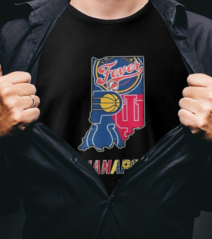 Indiana Fever Pacers Colts Hoosiers Indianapolis T-Shirt
