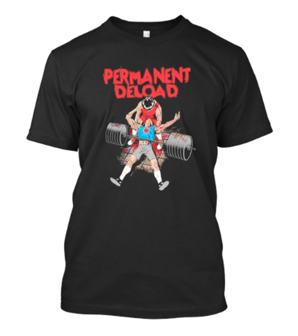 Raskol Permanent Deload Lifting Anime Manga T-Shirt