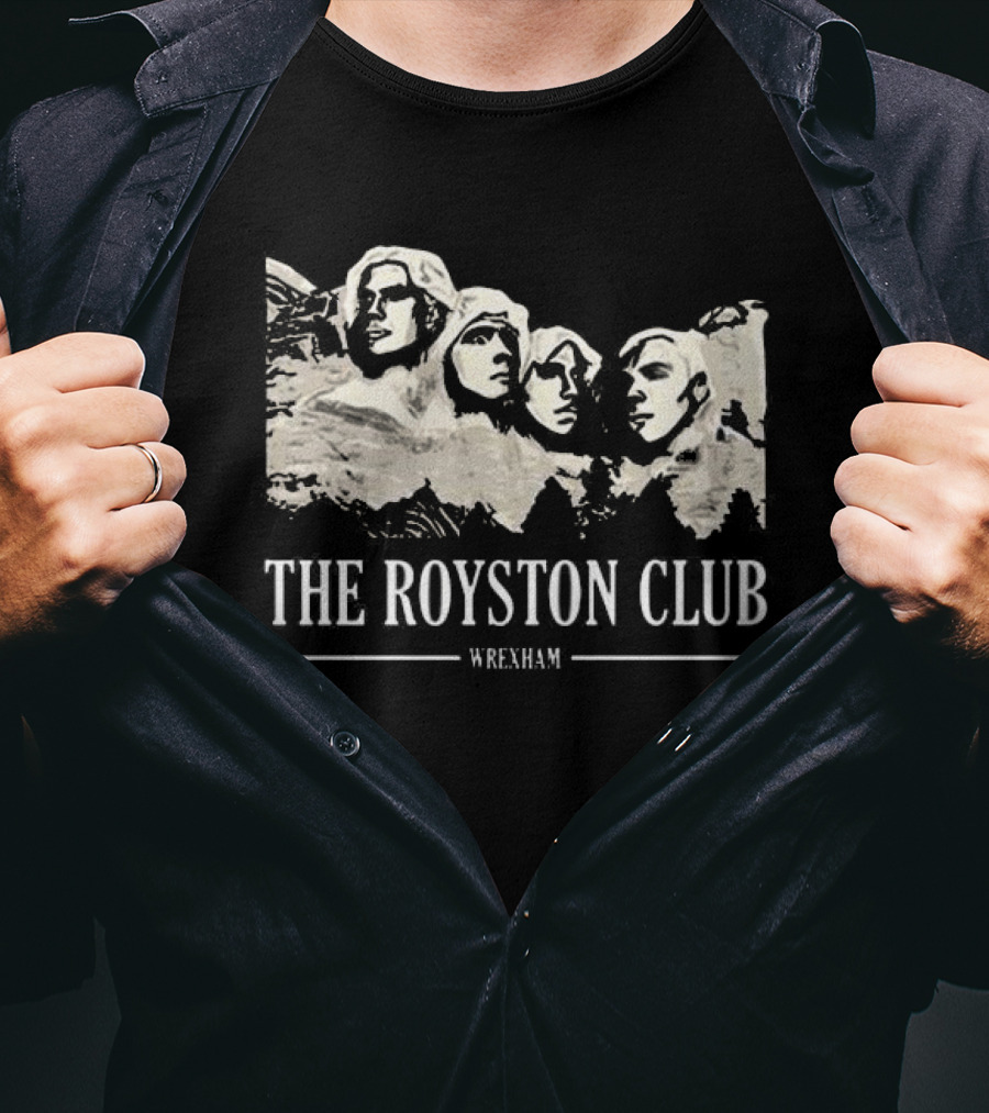 The Royston Club Wrexham Mount Rushmore T-Shirt