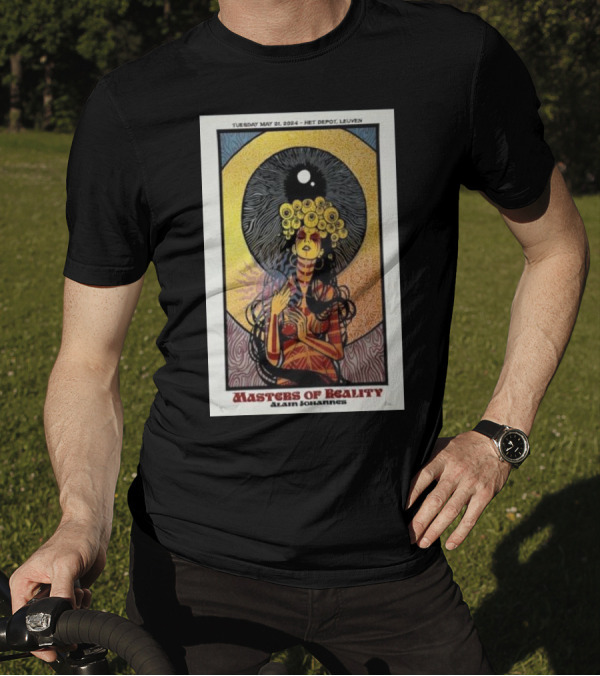 Tuesday May 21 2024 Het Depot Leuven Masters Of Reality Alain Johannes Psychedelic T-Shirt