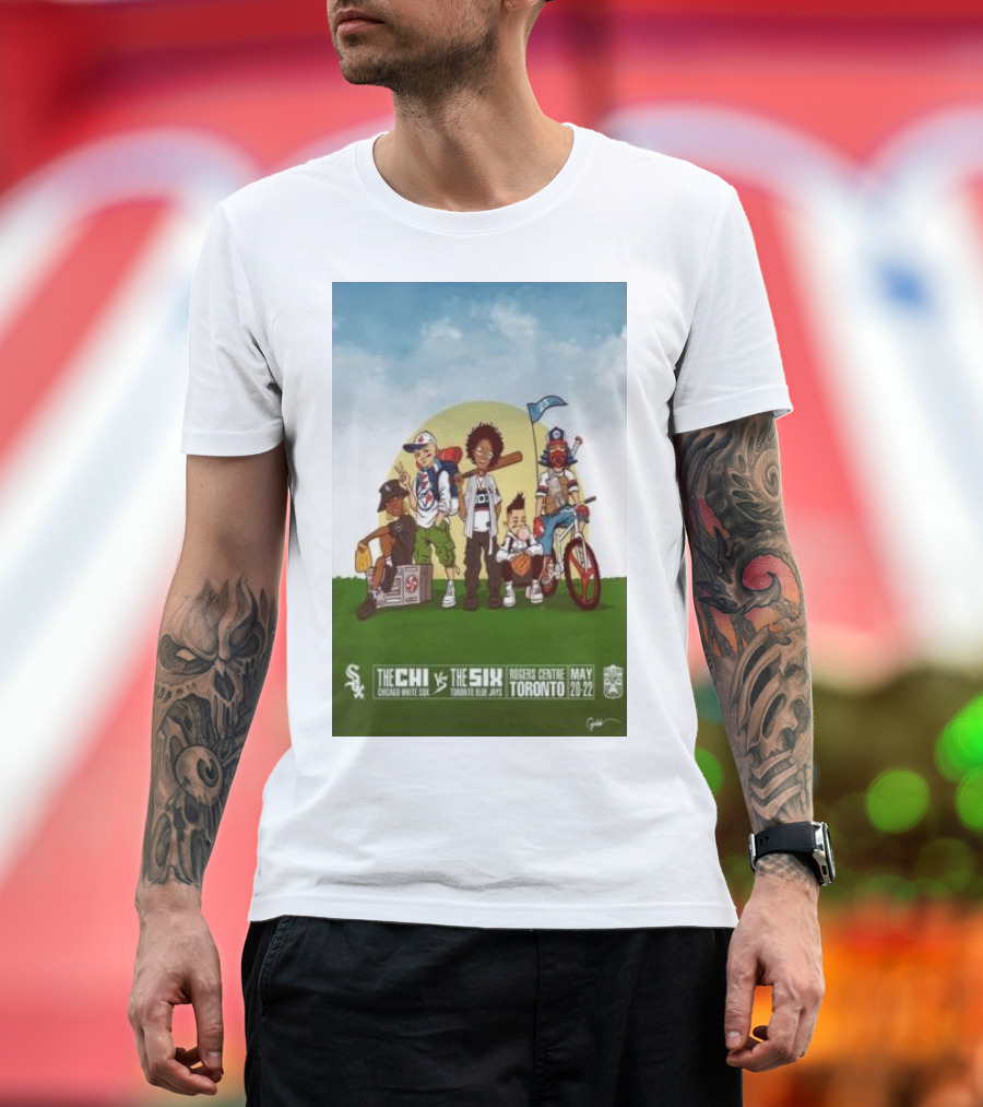Chicago White Sox vs Toronto Blue Jays Rogers Centre May 20-22 2024 The Chi vs The Six T-Shirt