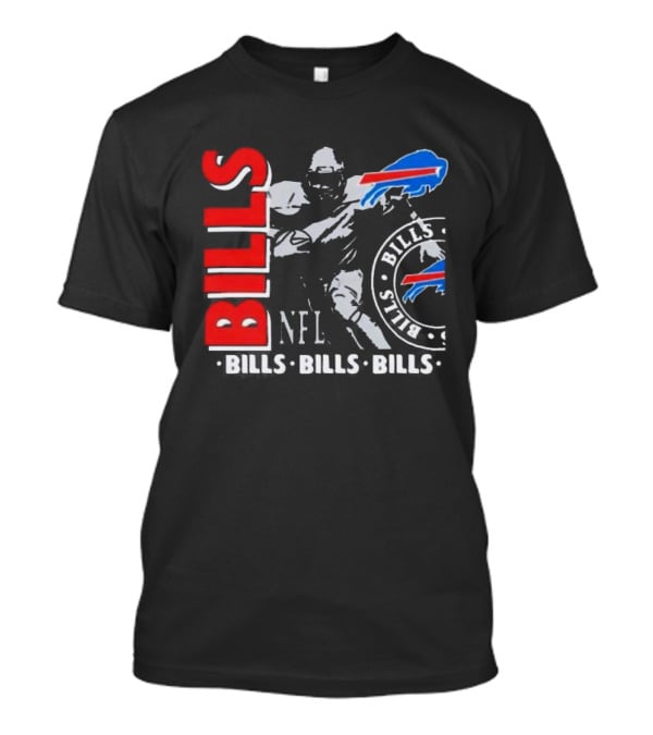 Buffalo Bills NFL Football Player Bills Bills Bills Logo T-Shirt