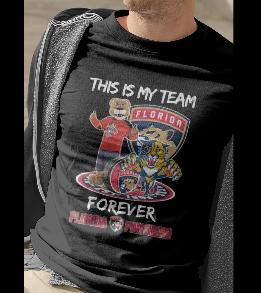 This Is My Team Forever Florida Panthers Mascot T-Shirt