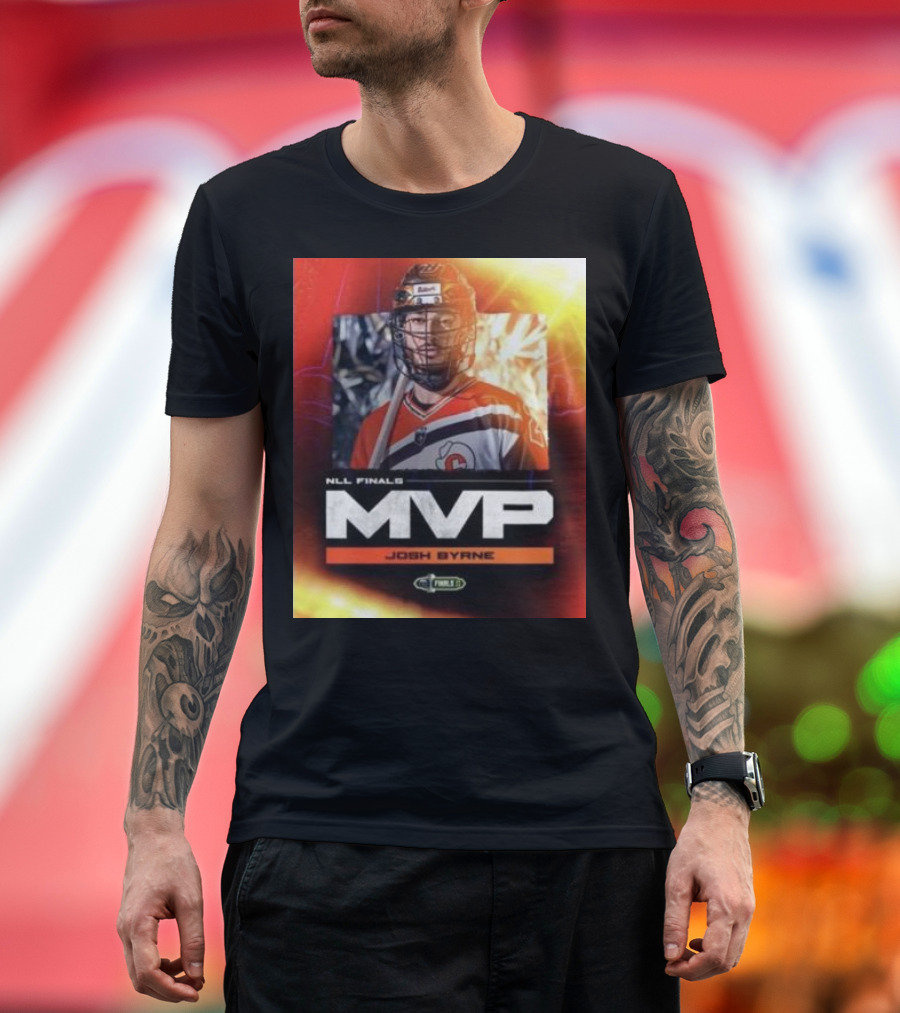 NLL Finals MVP Josh Byrne Buffalo Bandits T-Shirt