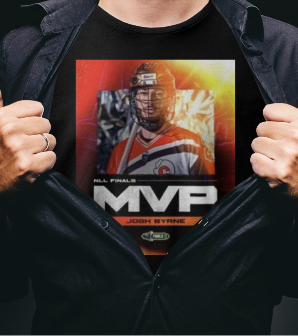 NLL Finals MVP Josh Byrne Buffalo Bandits T-Shirt