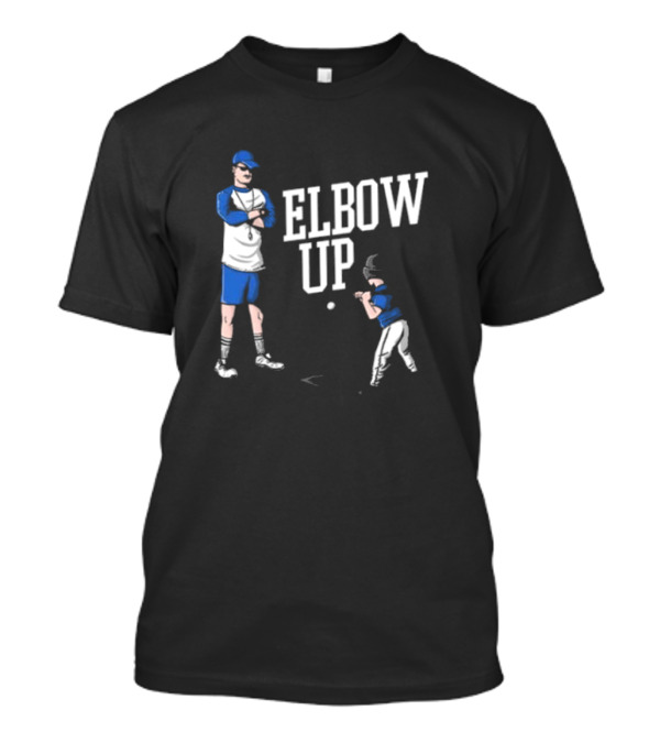 Elbow Up Middleclassfancy Baseball Coach And Young Player T-Shirt