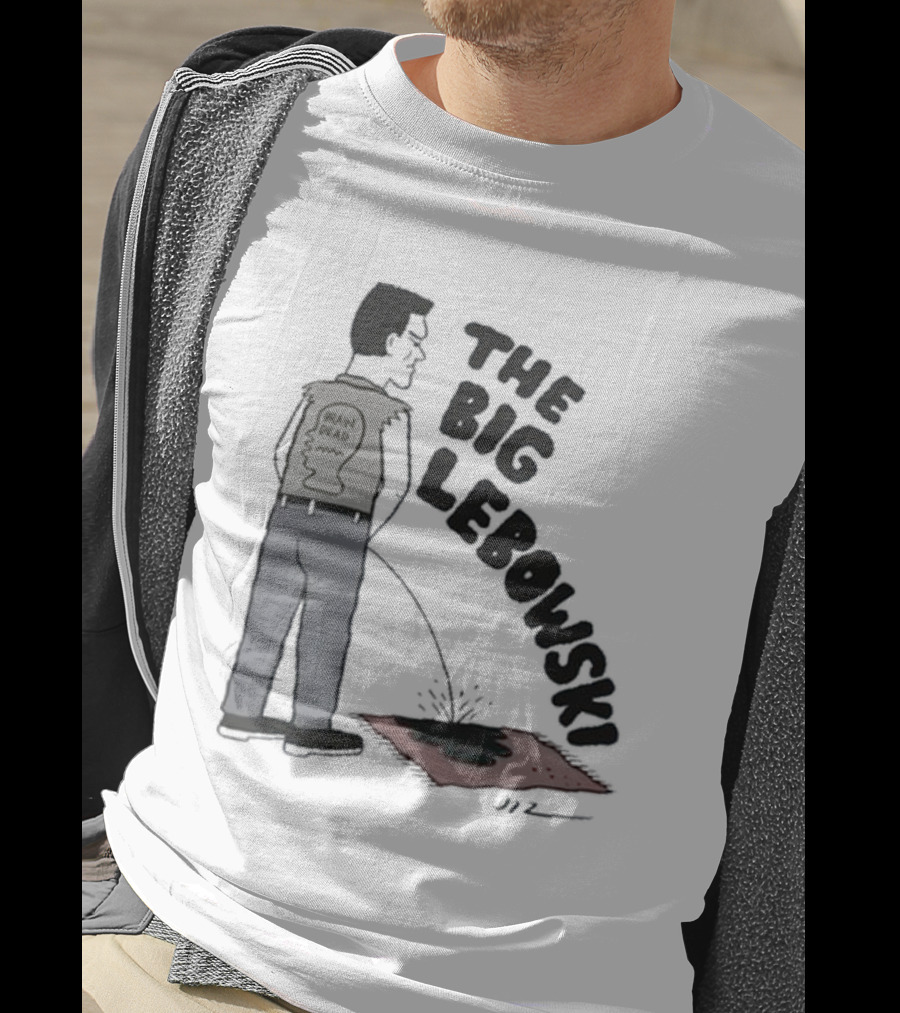 Brain Dead X The Big Lebowski Rug Scene Comic T-Shirt
