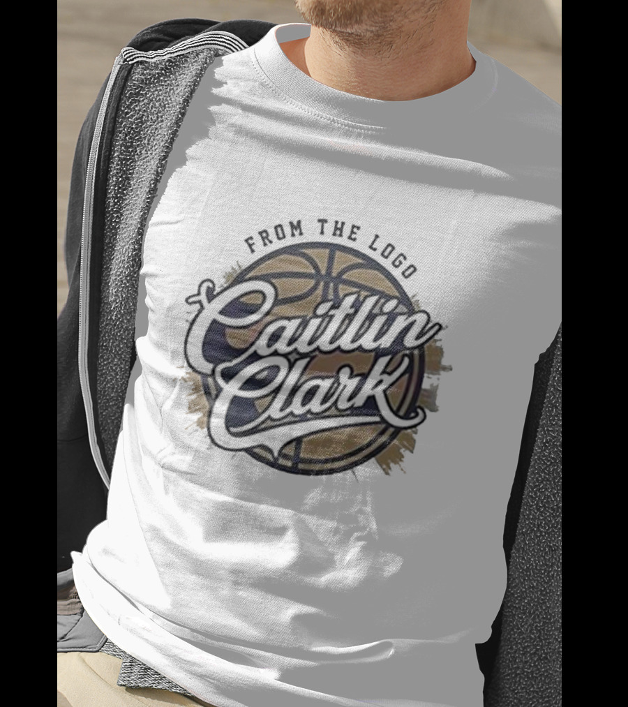 From The Logo Caitlin Clark Basketball Indiana Fever T-Shirt