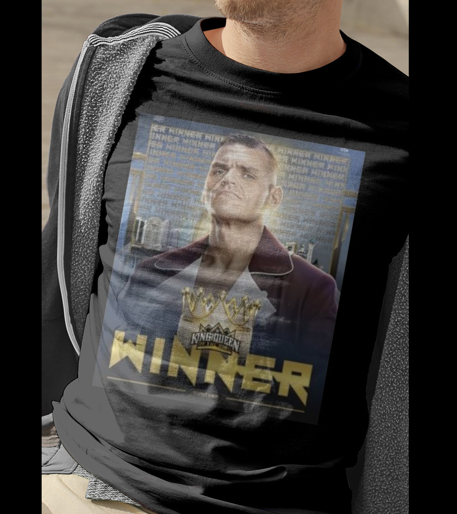 Gunther WWE King And Queen Of The Ring Winner Crown Champion T-Shirt