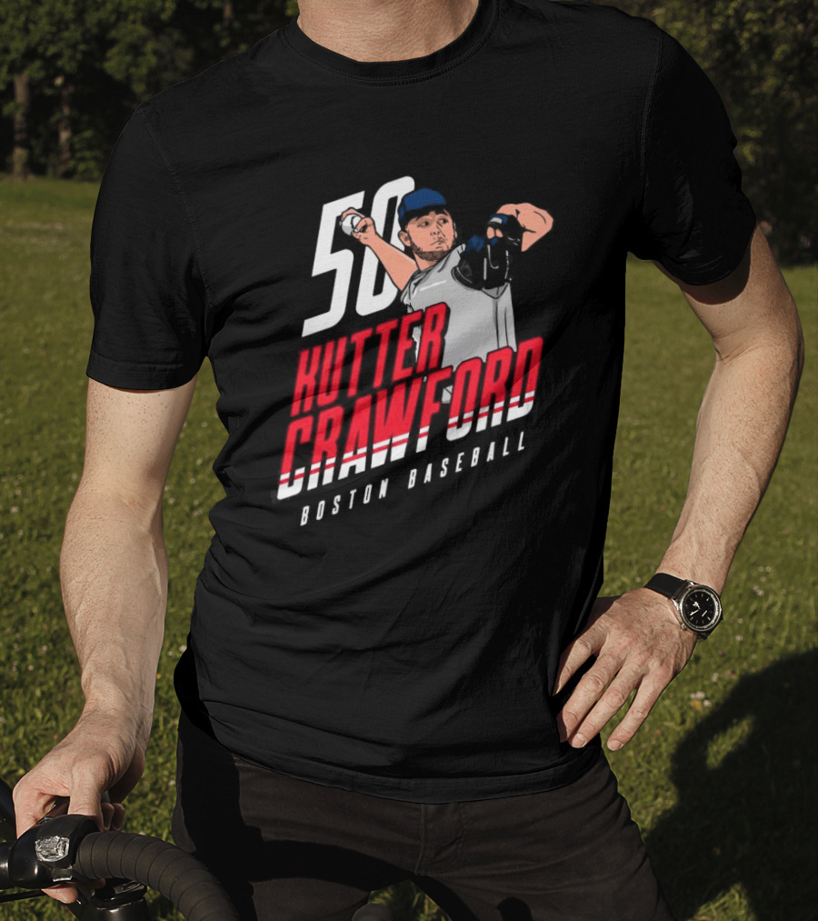 50 Kutter Crawford Boston Baseball T-Shirt