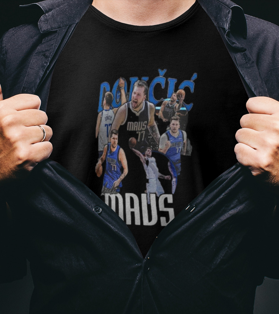 Doncic Mavs Luka Dallas Mavericks Stadium Essentials T-Shirt