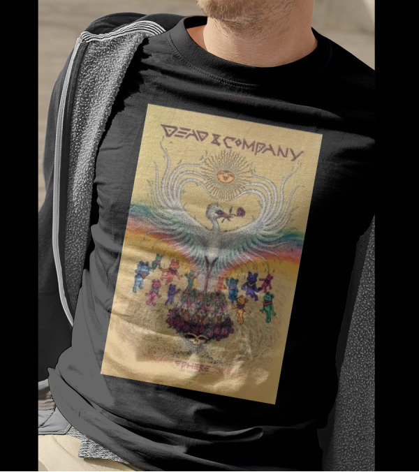 Dead And Company Tour Sphere Las Vegas Psychedelic Bear T-Shirt