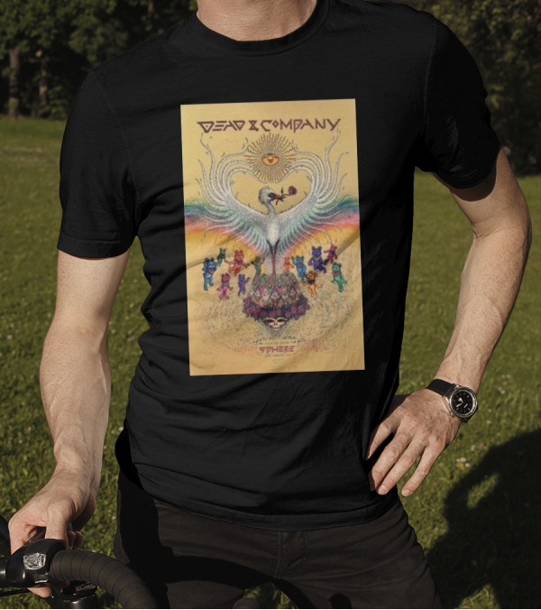Dead And Company Tour Sphere Las Vegas Psychedelic Bear T-Shirt