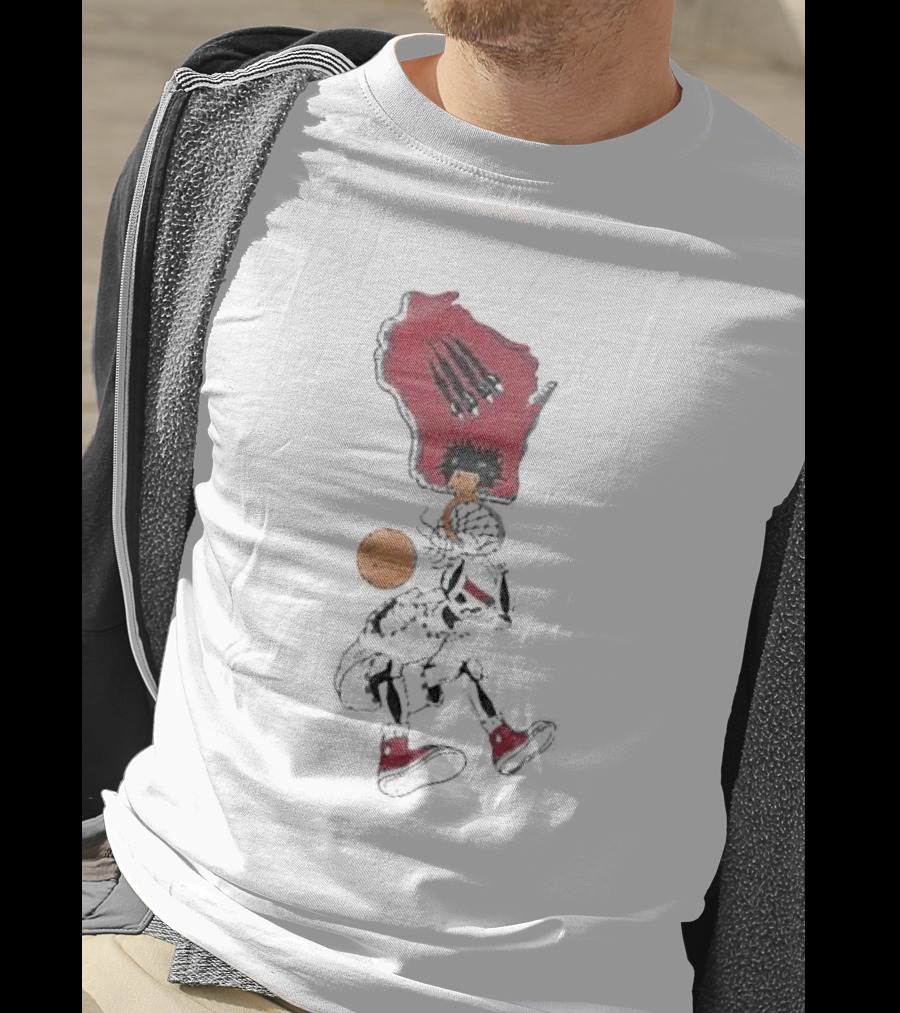 W Skeleton Dunk Basketball Barstool Summer Slam Dunk Essentials T-Shirt