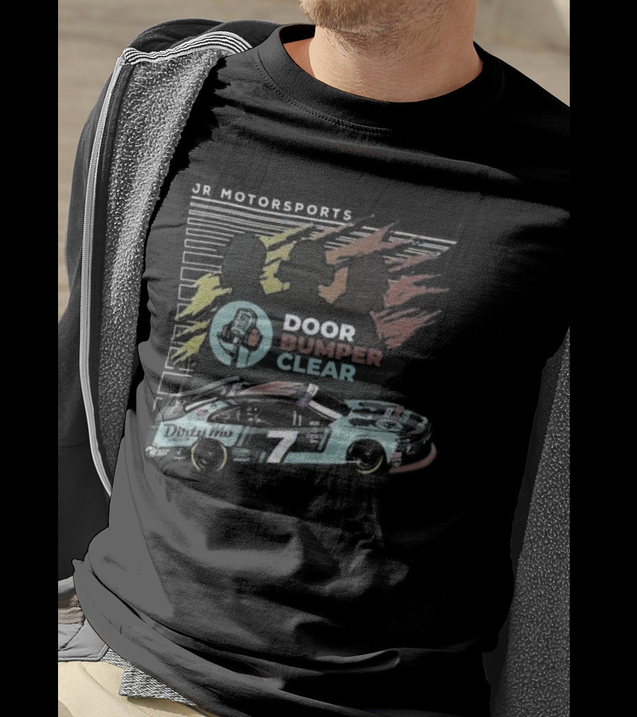 JR Motorsports Door Bumper Clear Dirty Mo Media Paint Scheme Car T-Shirt