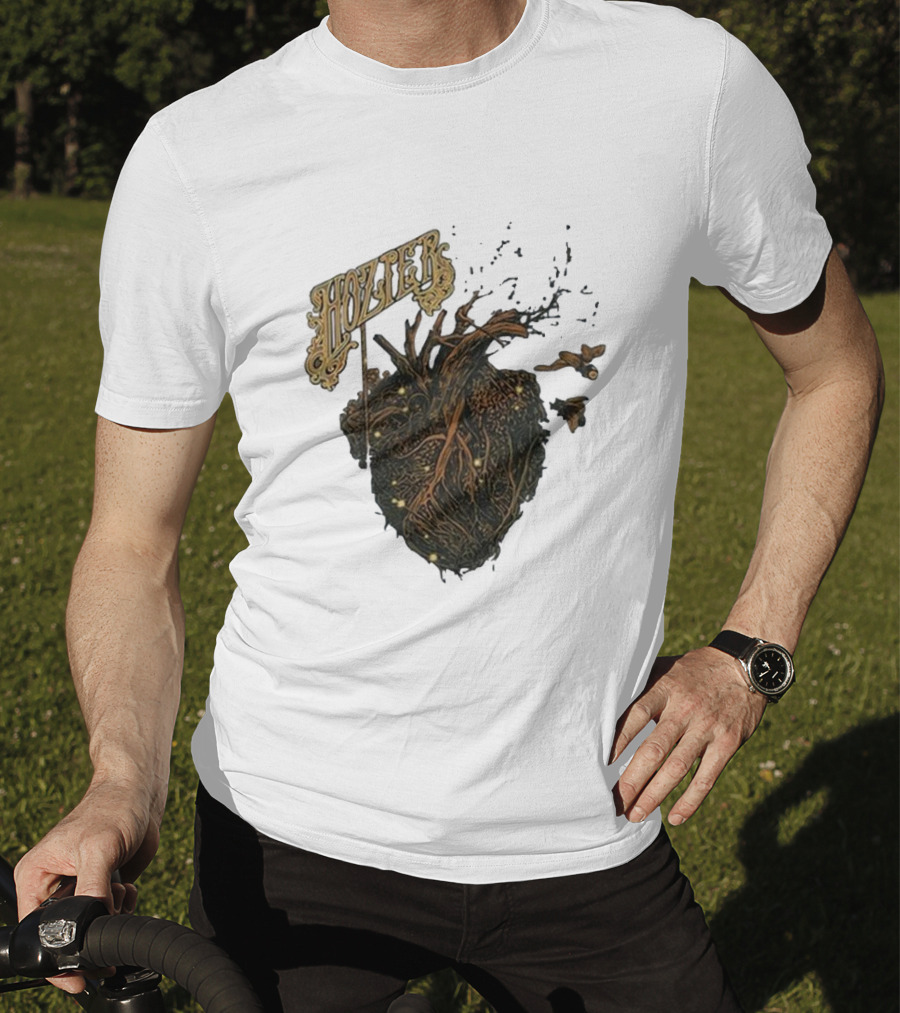Hozier Heart And Roots Design Noblesville May 28 T-Shirt