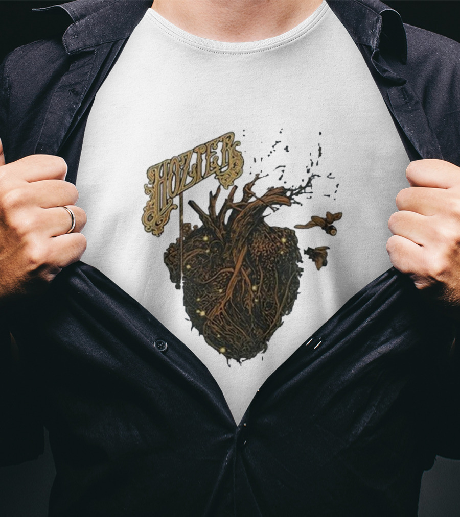 Hozier Heart And Roots Design Noblesville May 28 T-Shirt