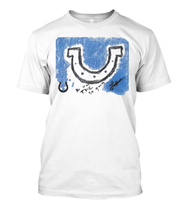 Laiatu Latu Indianapolis Colts Rookie Horseshoe Paint Tri-Blend T-Shirt