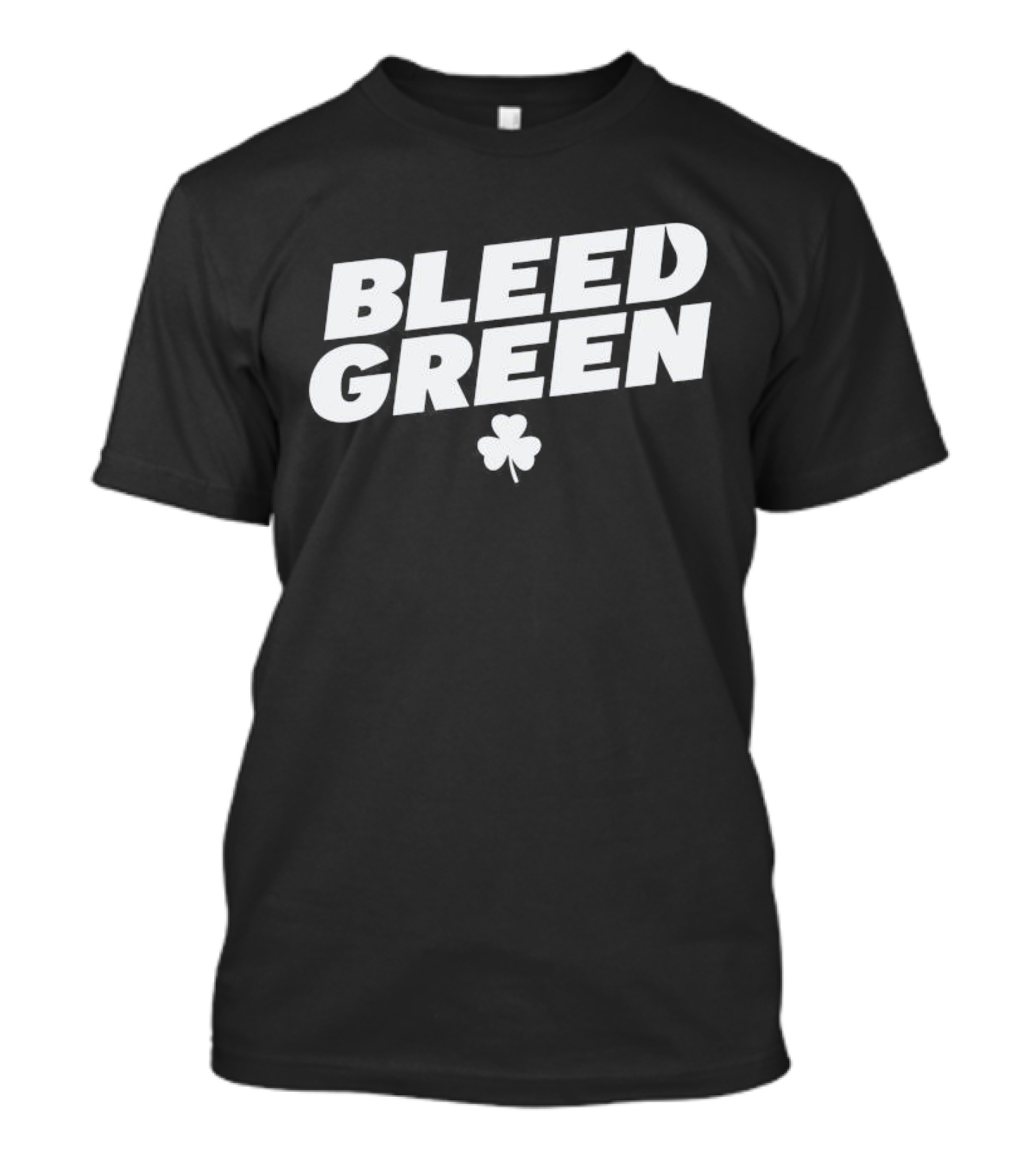 Bleed Green Celtics Boston Basketball NBA T-Shirt