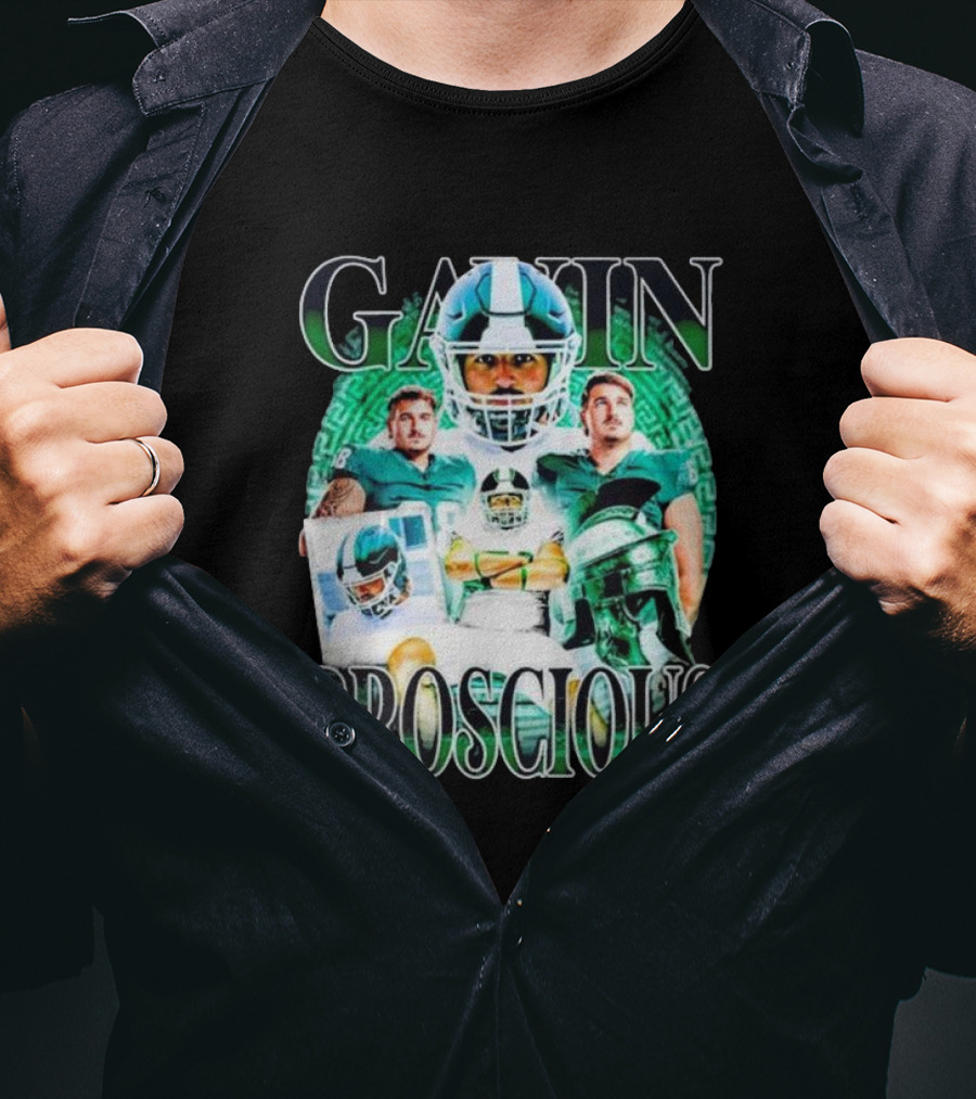 Gain Broscious Football Imagery With Players And Helmet T-Shirt