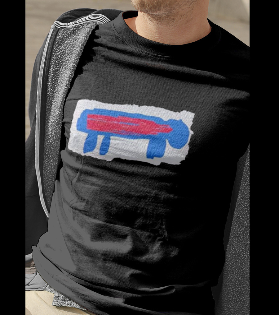 Buffalo Bills I Tried My Best Bold Abstract Buffalo T-Shirt