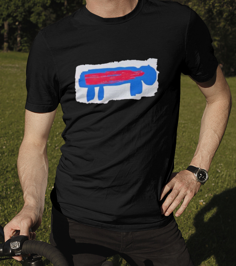 Buffalo Bills I Tried My Best Bold Abstract Buffalo T-Shirt
