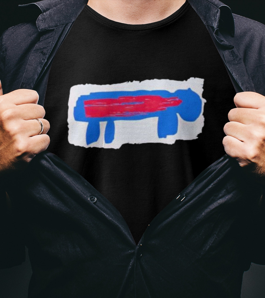 Buffalo Bills I Tried My Best Bold Abstract Buffalo T-Shirt