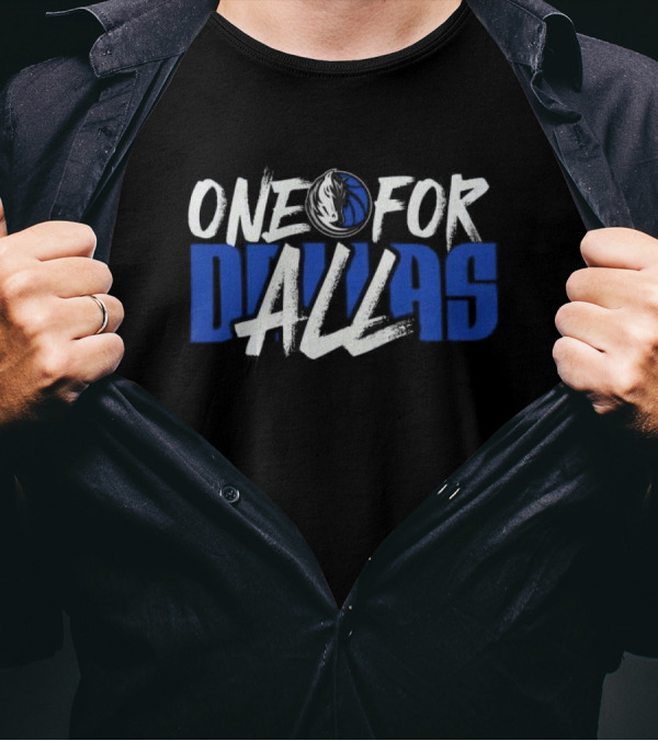 Dallas Mavericks One For All NBA Finals 2024 Locker Room T-Shirt