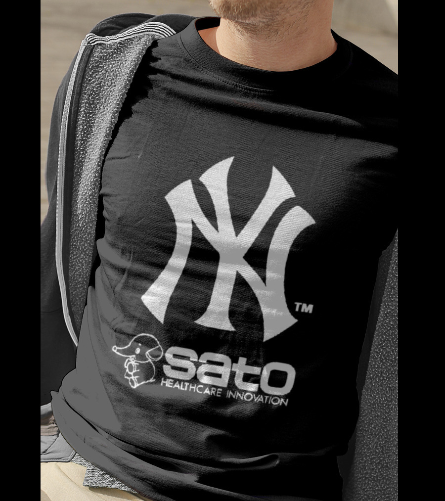 New York Yankees Sato Healthcare Innovation Collaboration T-Shirt