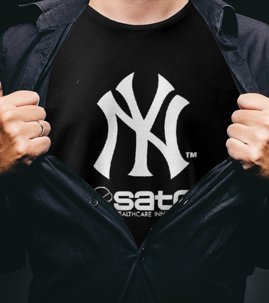 New York Yankees Sato Healthcare Innovation Collaboration T-Shirt