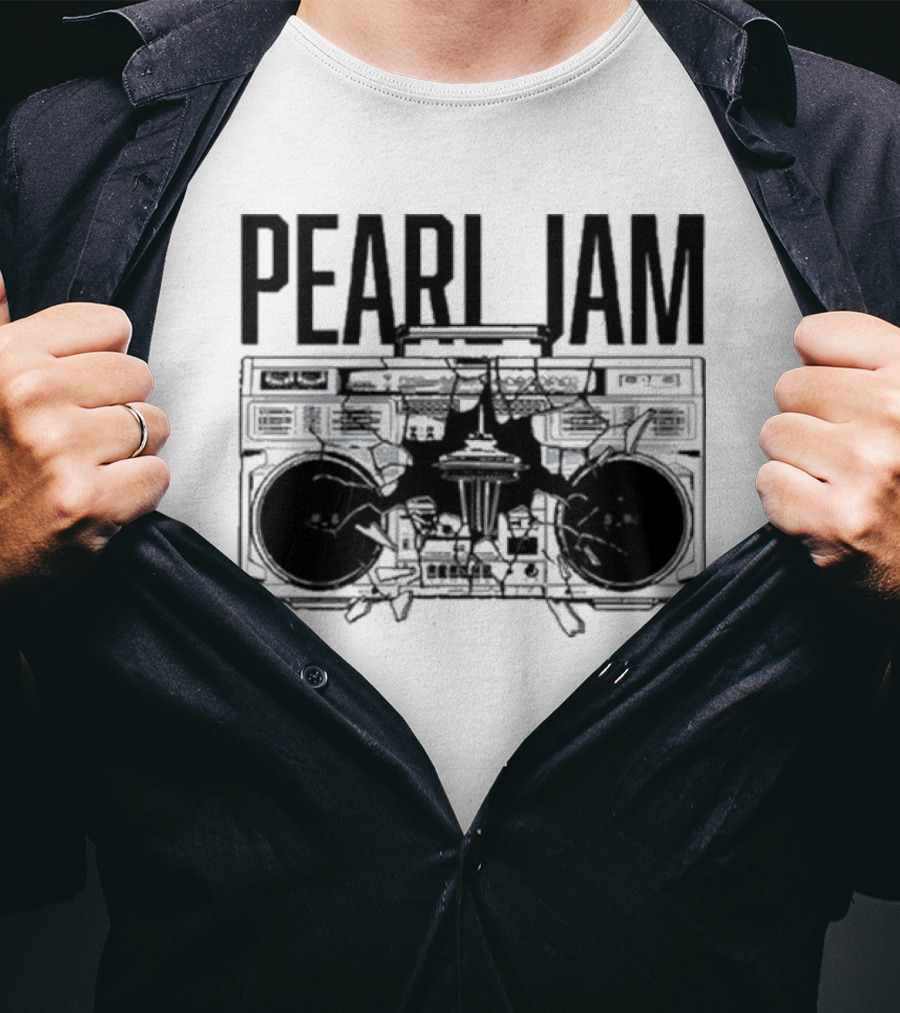 Pearl Jam Boombox Seattle May 28-30 T-Shirt