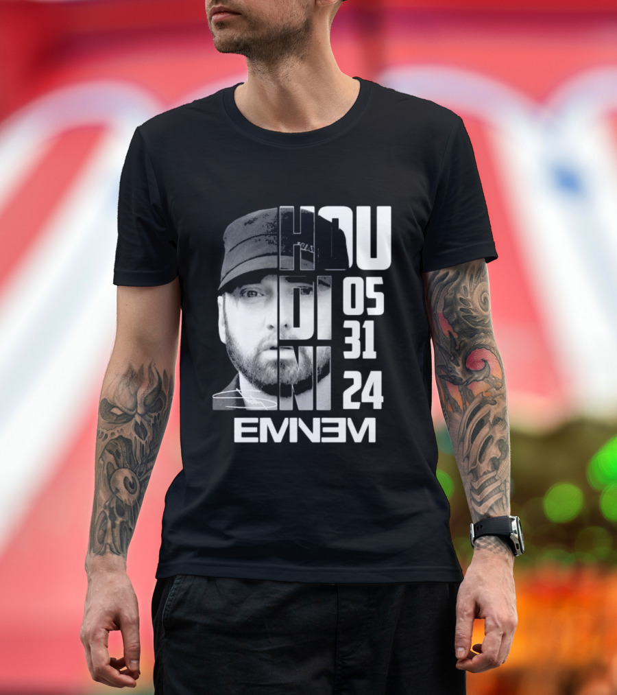 Eminem Houdini 05 31 24 Signature New Album T-Shirt