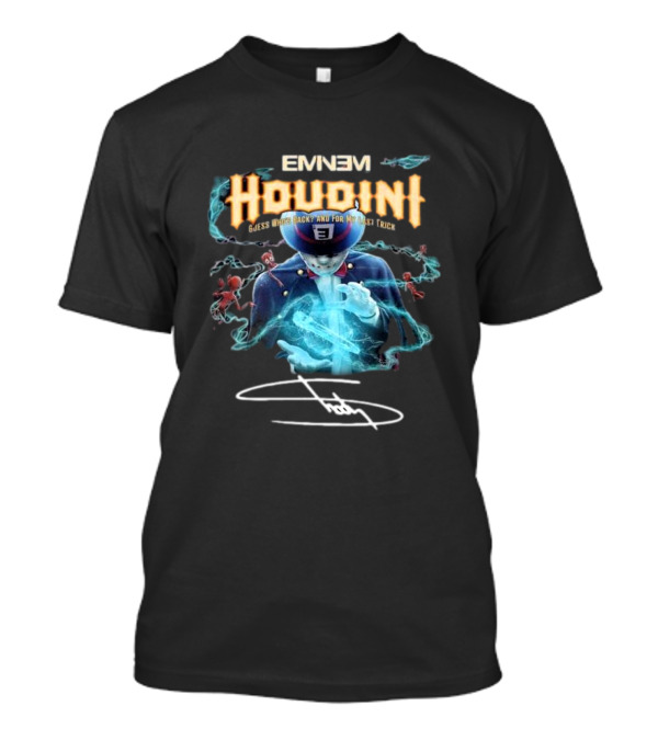Eminem Houdini Guess Who’s Back And For My Last Trick Signature Magician T-Shirt