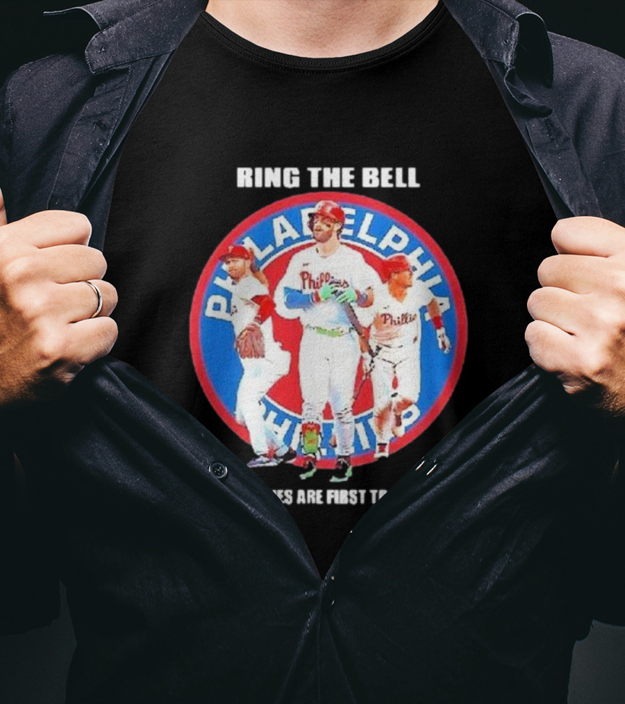 Ring The Bell Philadelphia Phillies The Phillies Are First To 20 Wins T-Shirt