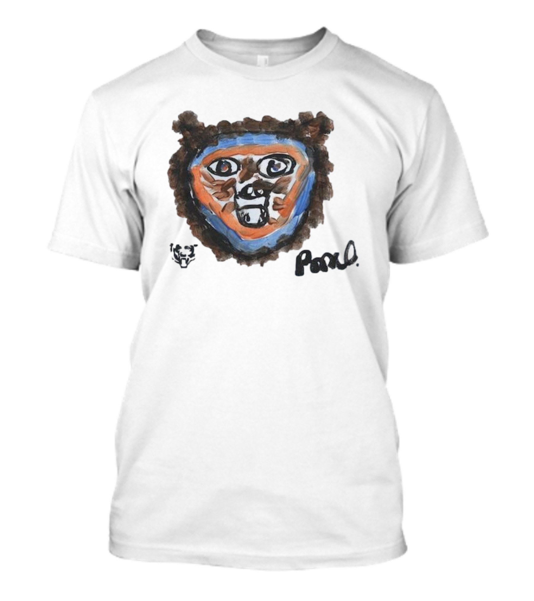 Rome Odunze Chicago Bears Rookie Paint Tri-Blend T-Shirt