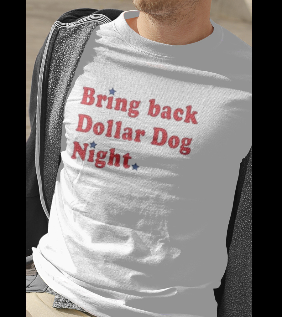 Bring Back Dollar Dog Night Nostalgia With Red Stars T-Shirt