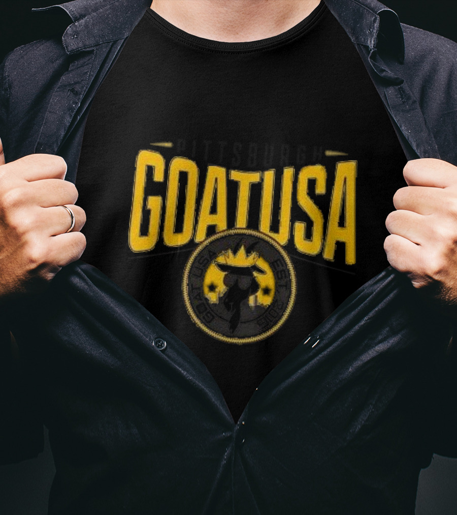 GOAT USA Pittsburgh Patch Youth T-Shirt