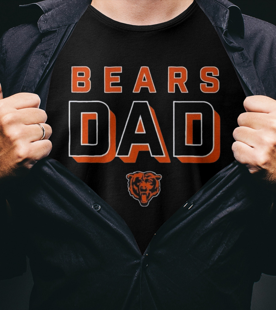 Bears Dad Chicago Bears T-Shirt