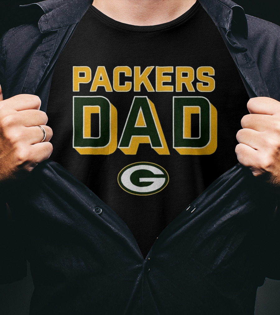 Packers Dad Green Bay Packers G T-Shirt