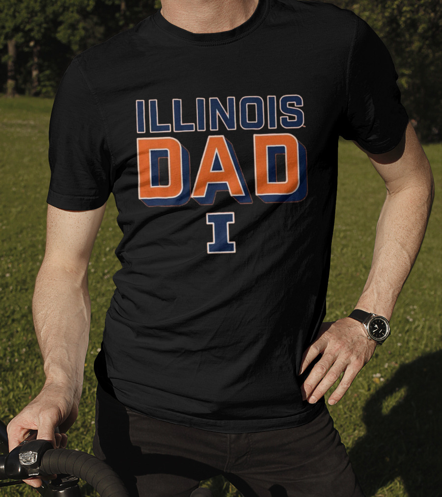 Illinois Dad Fighting Illini T-Shirt