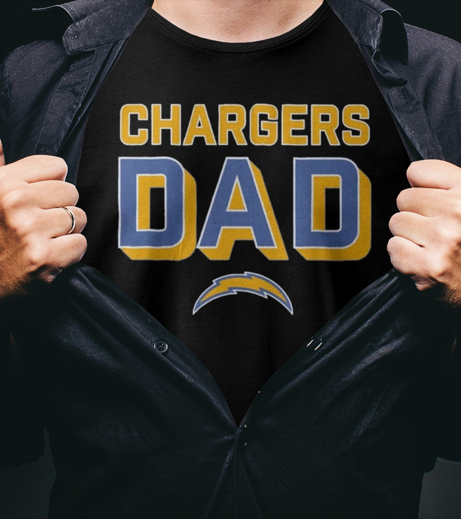 Chargers Dad Los Angeles Chargers T-Shirt