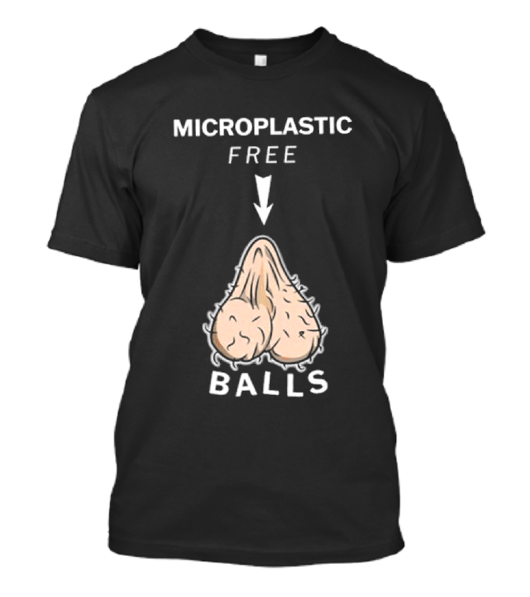 Luke Rudkowski Microplastic Free Balls T-Shirt