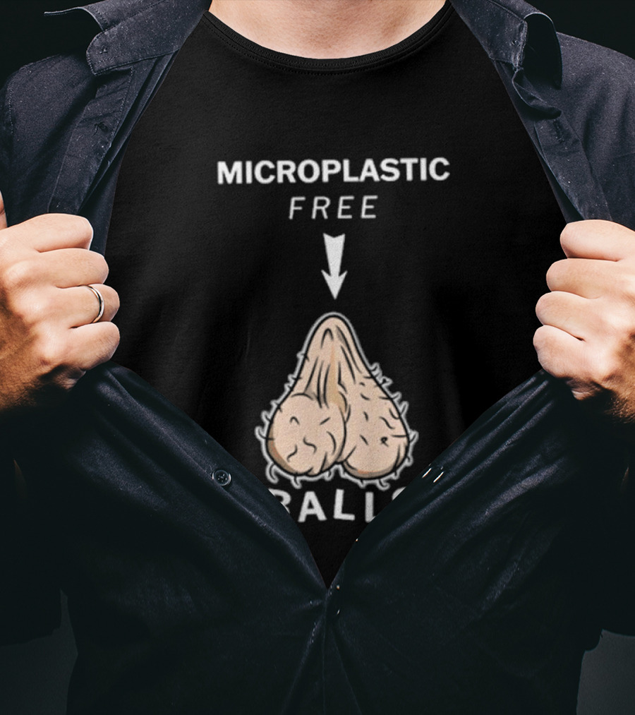 Luke Rudkowski Microplastic Free Balls T-Shirt