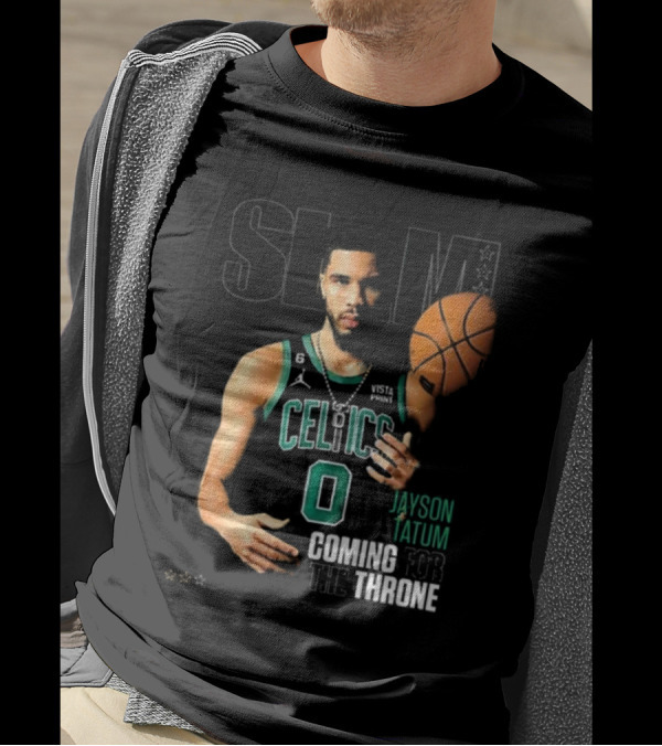 Slam Jayson Tatum Celtics Coming For The Throne T-Shirt