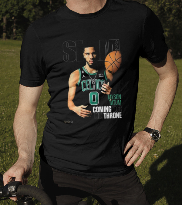 Slam Jayson Tatum Celtics Coming For The Throne T-Shirt