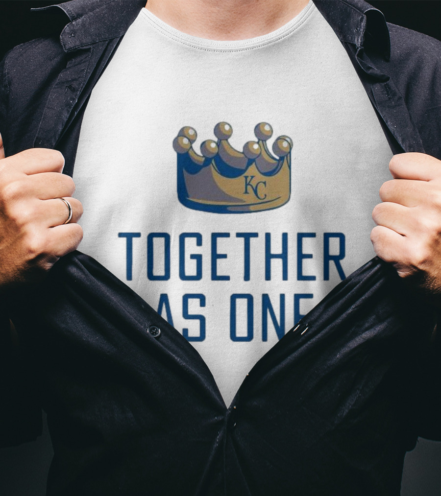 Together As One KC Crown Baseball T-Shirt