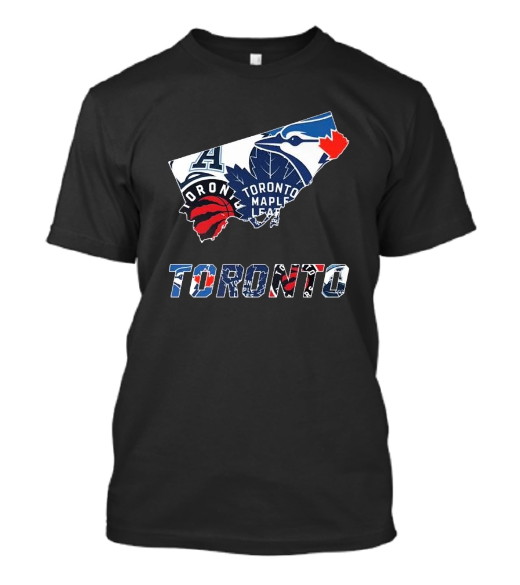 Toronto Blue Jays Raptors Maple Leafs Sports Teams T-Shirt