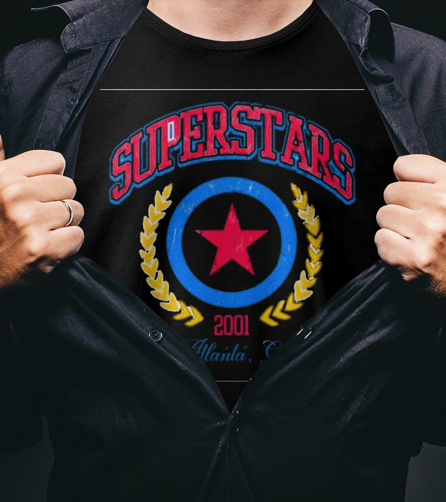 Superstars 2001 Atlanta Ga Lil Peej Olympic T-Shirt
