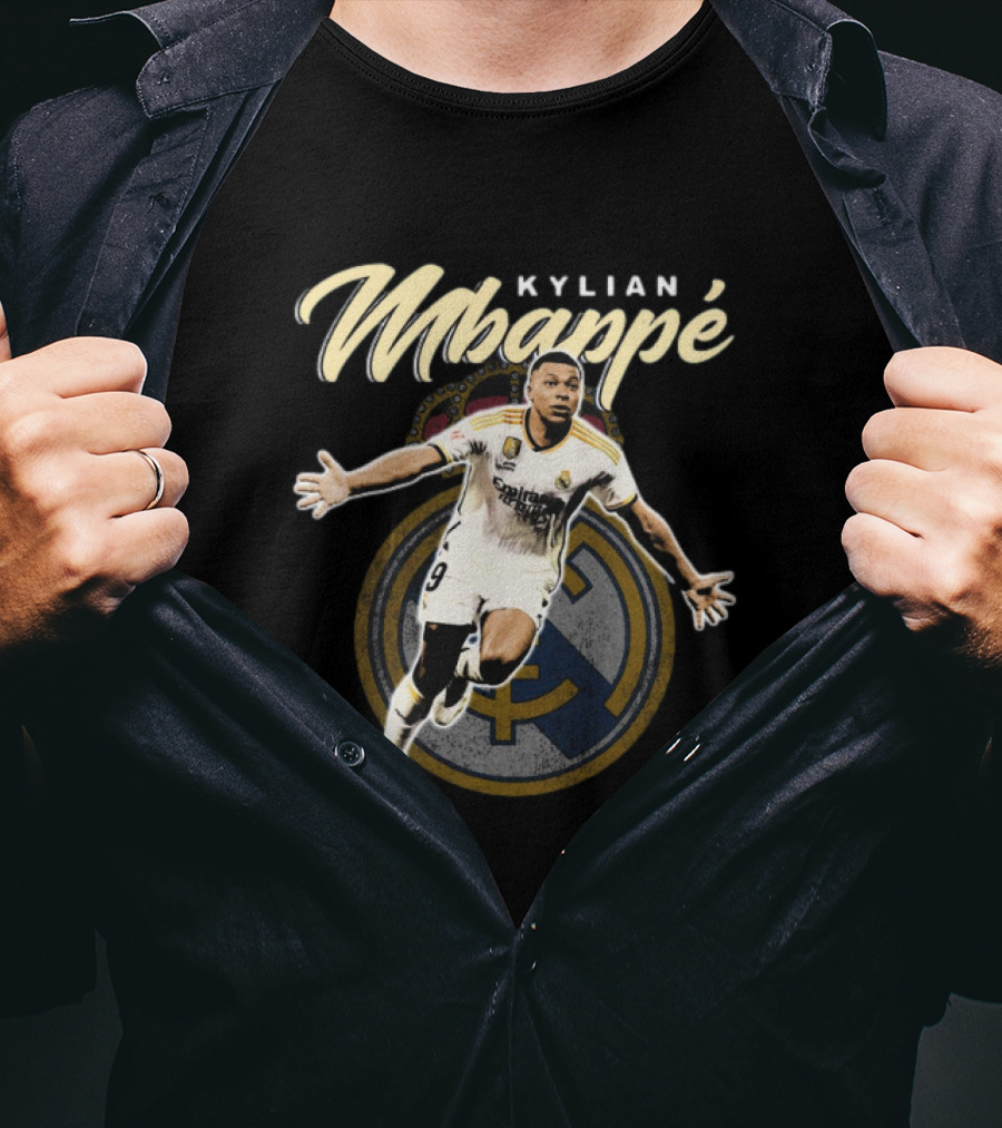 Kylian Mbappe Real Madrid T-Shirt