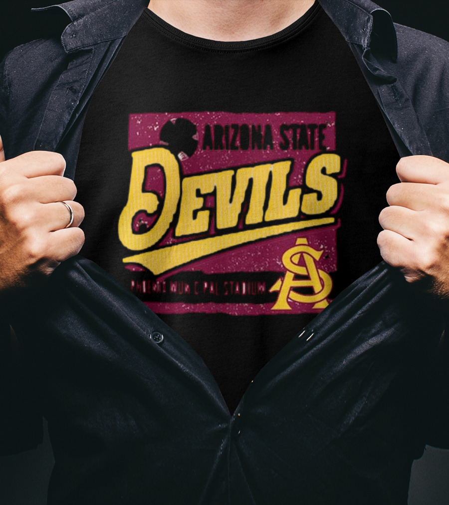Arizona State Sun Devils Phoenix Municipal Stadium AS T-Shirt
